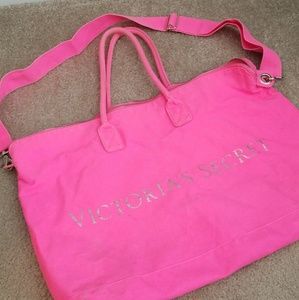 Large overnighter tote bag